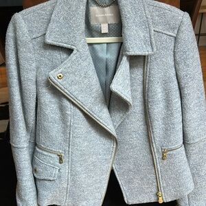 Banana Republic XS blue/grey zip up jacket